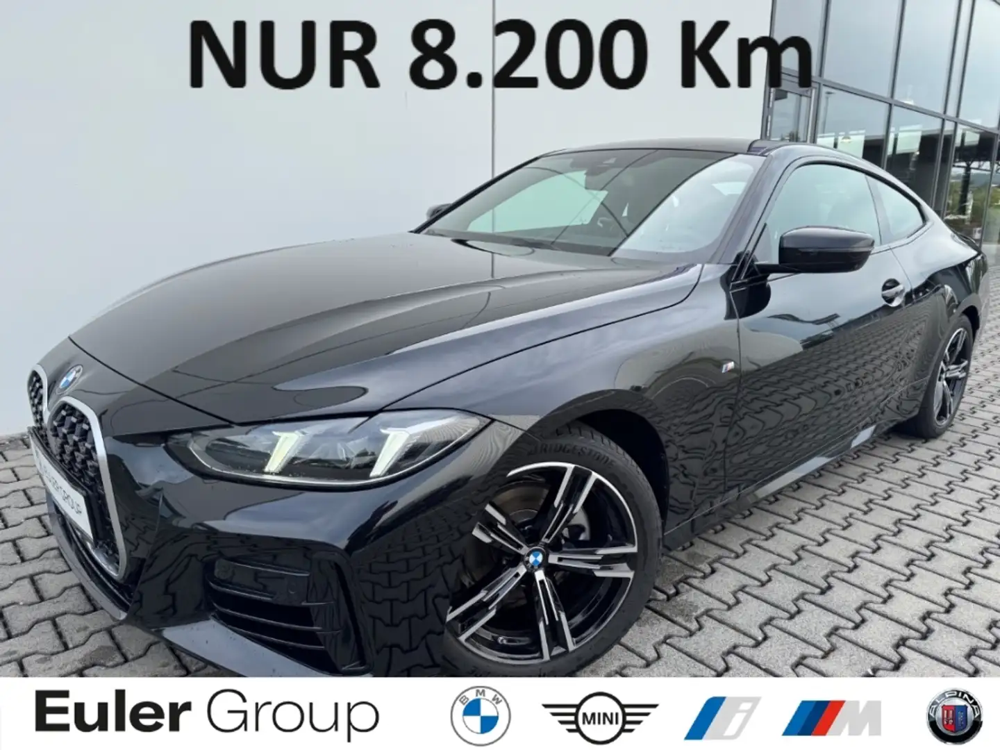 BMW 420 d M-Sport Sommer18'' Sport-Aut/Lenk Hifi AG+ DA Pa Schwarz - 1