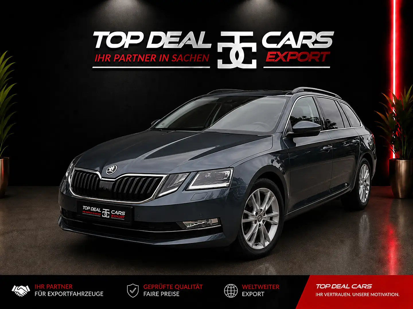 Skoda Octavia Combi 2,0 TDI SCR 4x4 Style DSG **Mwst ausweisb... Grau - 1