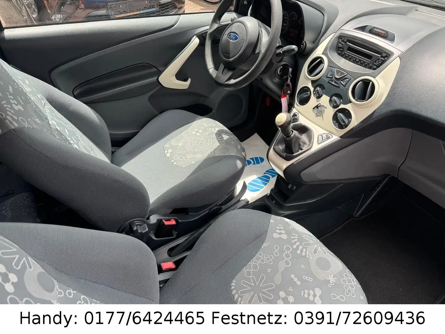 Ford Ka/Ka+ 1,2 KLIMA/el.FH/ZV mit FB/8xBEREIFT Blau - 2