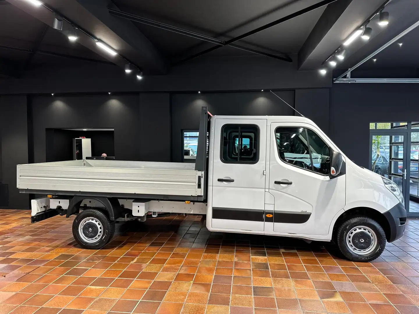 Renault MASTER DOKA 4X4 OBERAIGNER UNTERSETZUNG SPERRE 7-S Blanc - 1