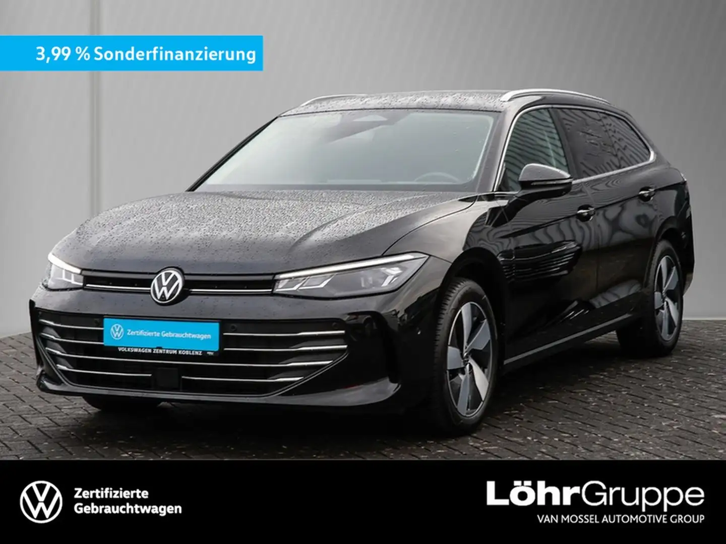 Volkswagen Passat Variant 2.0 TDI DSG Business AHK/RFK/Navi Schwarz - 1