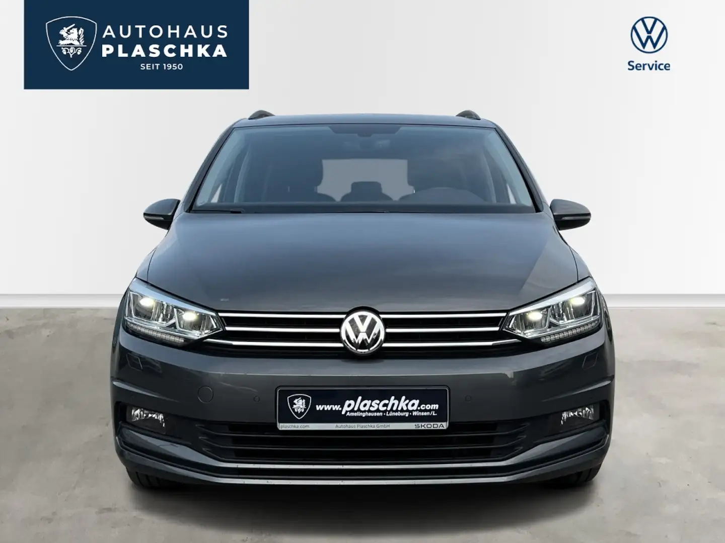 Volkswagen Touran 2.0 TDI DSG Comfortline LED+NAVI+STANDHZ Klima Gris - 2