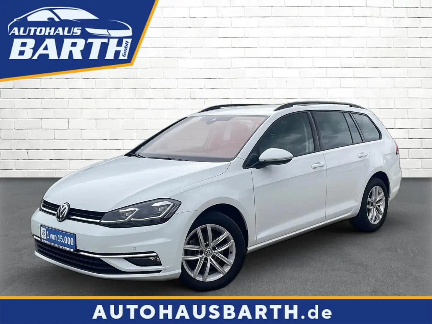 Volkswagen Golf VII 1.6 TDI Comfortline *LED*NAVI*ACC*AHZV* Weiß - 1