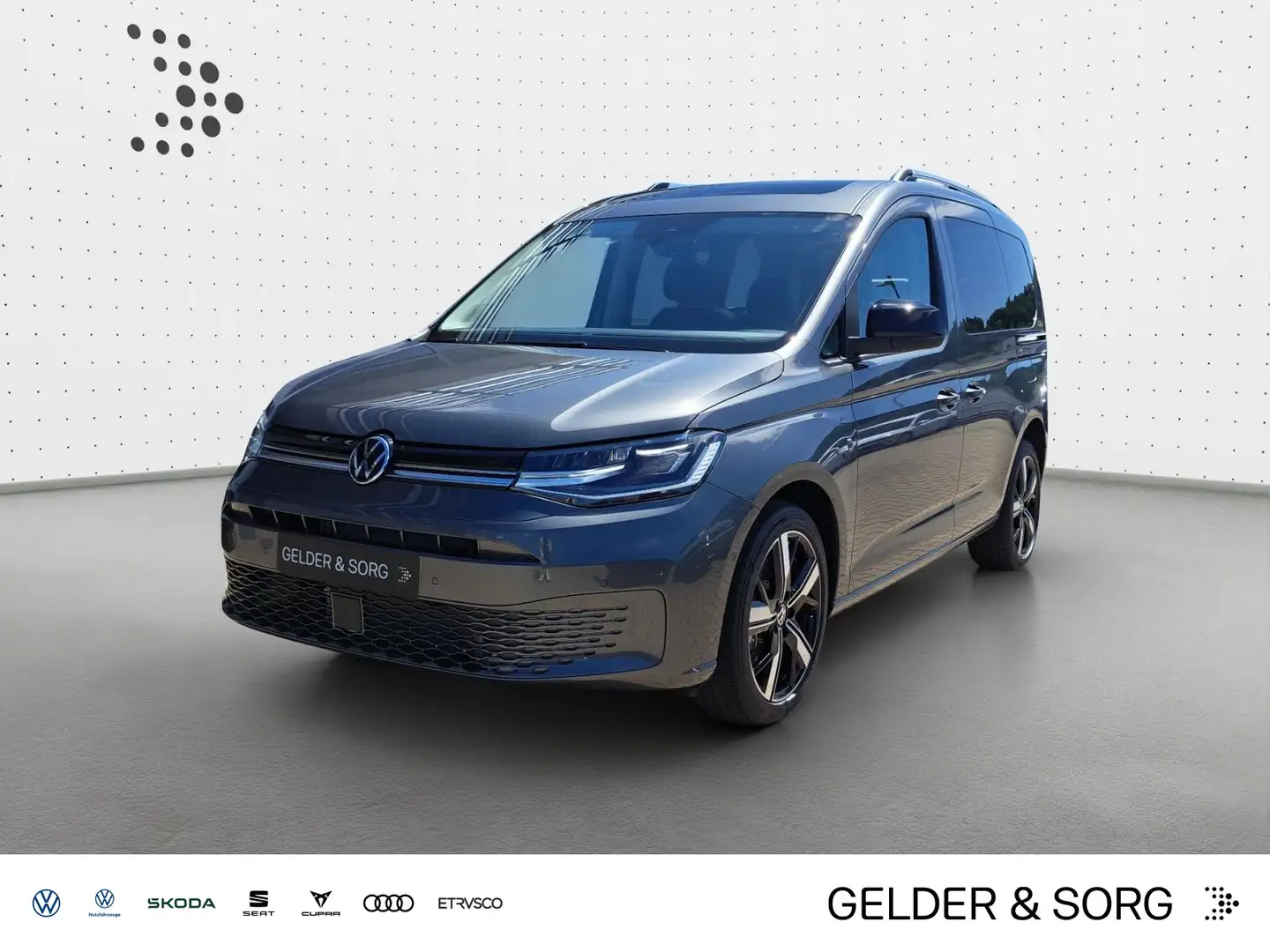 Volkswagen Caddy GOAL TDI DSG *Pano*AGR*Navi*LED*Stand* Grijs - 1