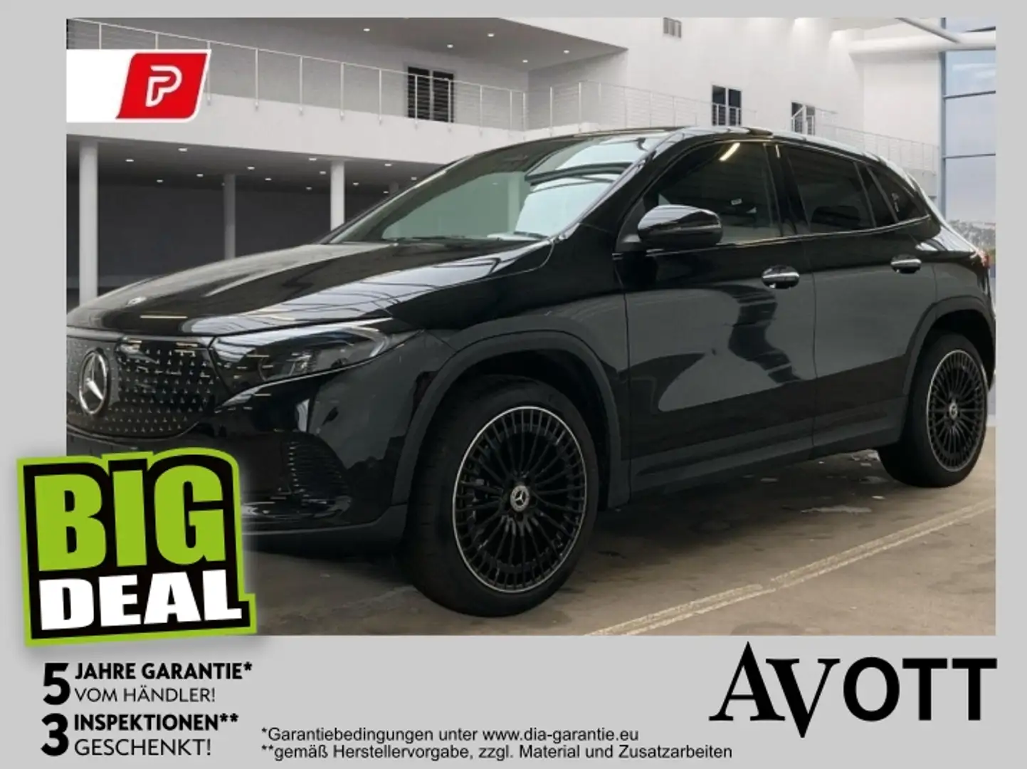 Mercedes-Benz EQA 250 + SUV Schwarz - 1