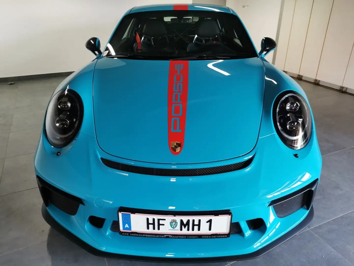 Porsche 911 -991.2 GT3 Clubsport,PTS Sonderfarbe,Approved,Bose Bleu - 1