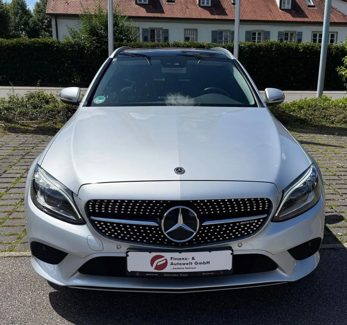 Mercedes-Benz C 200 T Avantgarde/Pano/AHK/Navi/AMG Silber - 2