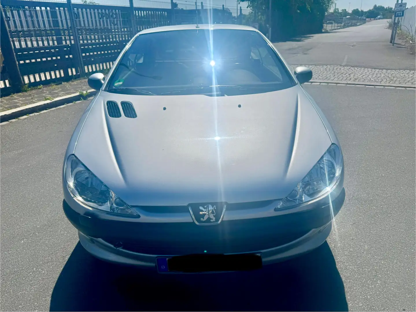 Peugeot 206 CC Platinum / Klima / Leder / TÜV Gris - 1