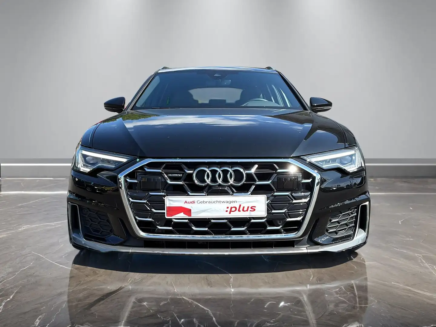 Audi A6 S line 40 TDI quattro S-tronic +ACC+MAT Schwarz - 2