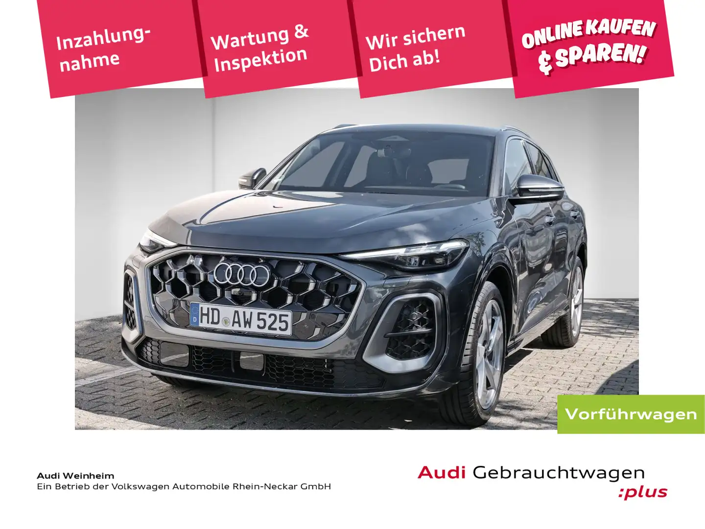 Audi Q5 2.0 TDI quattro S tronic Navi PDC uvm Grau - 1