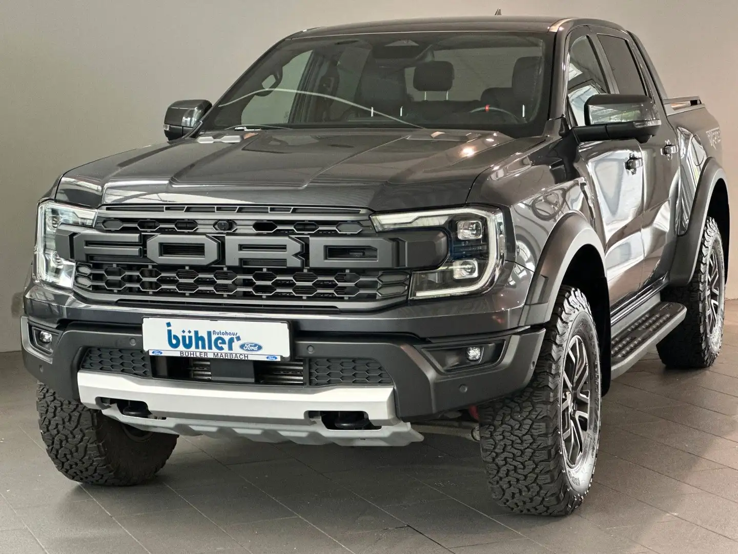 Ford Ranger Raptor e-4WD 3.0 V6 #FLATRATE+ Gris - 1