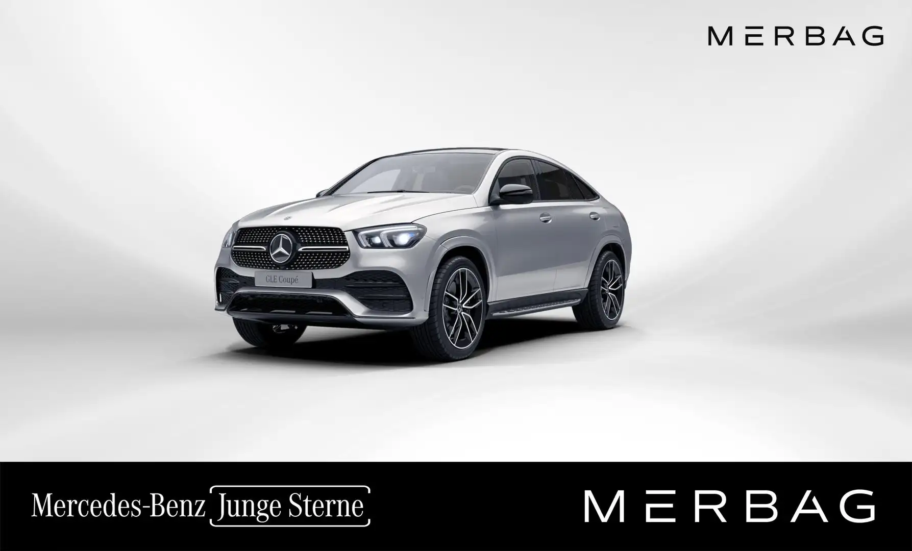 Mercedes-Benz GLE 350 de 4MATIC Coupé Silber - 1
