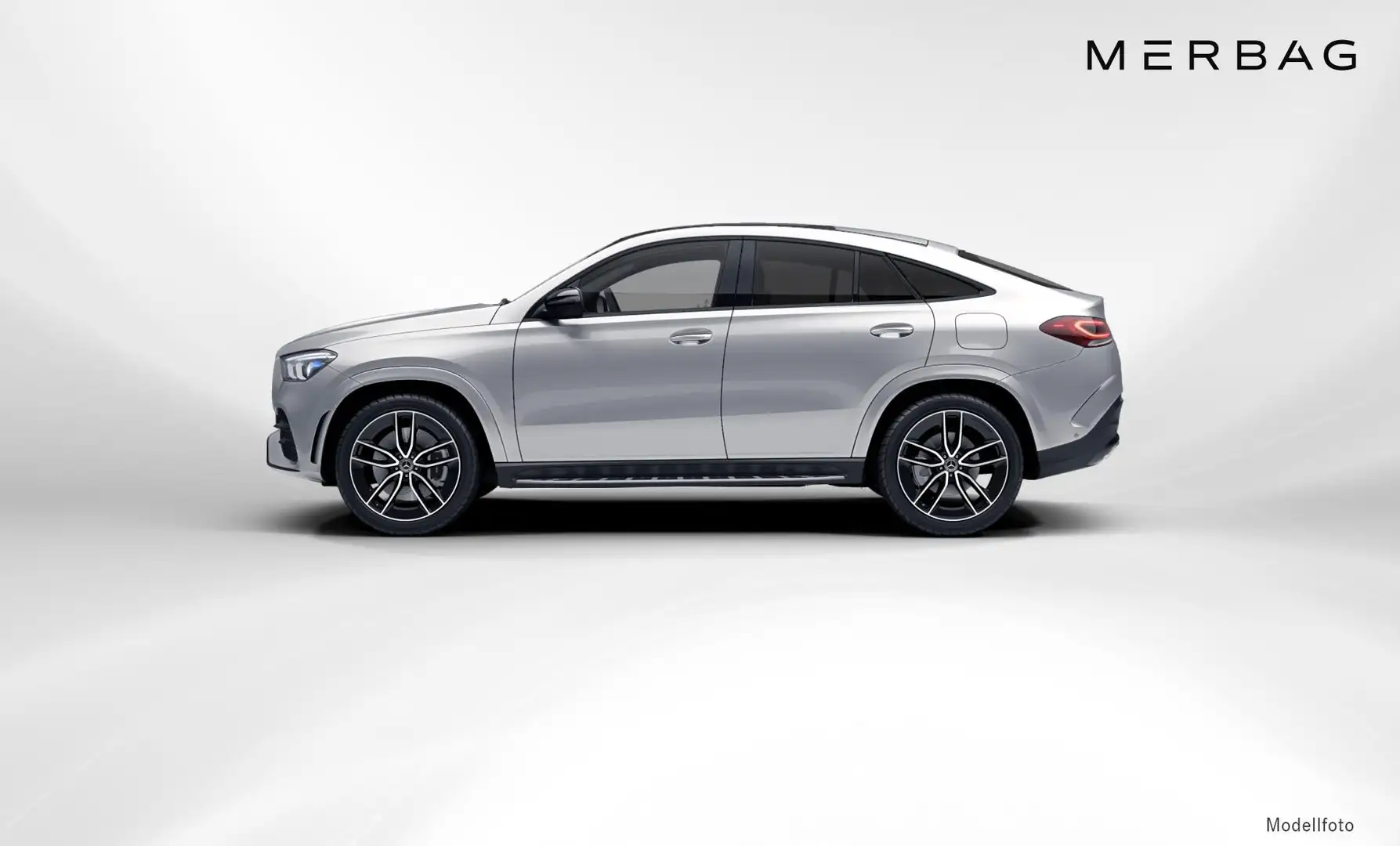 Mercedes-Benz GLE 350 de 4MATIC Coupé Silber - 2