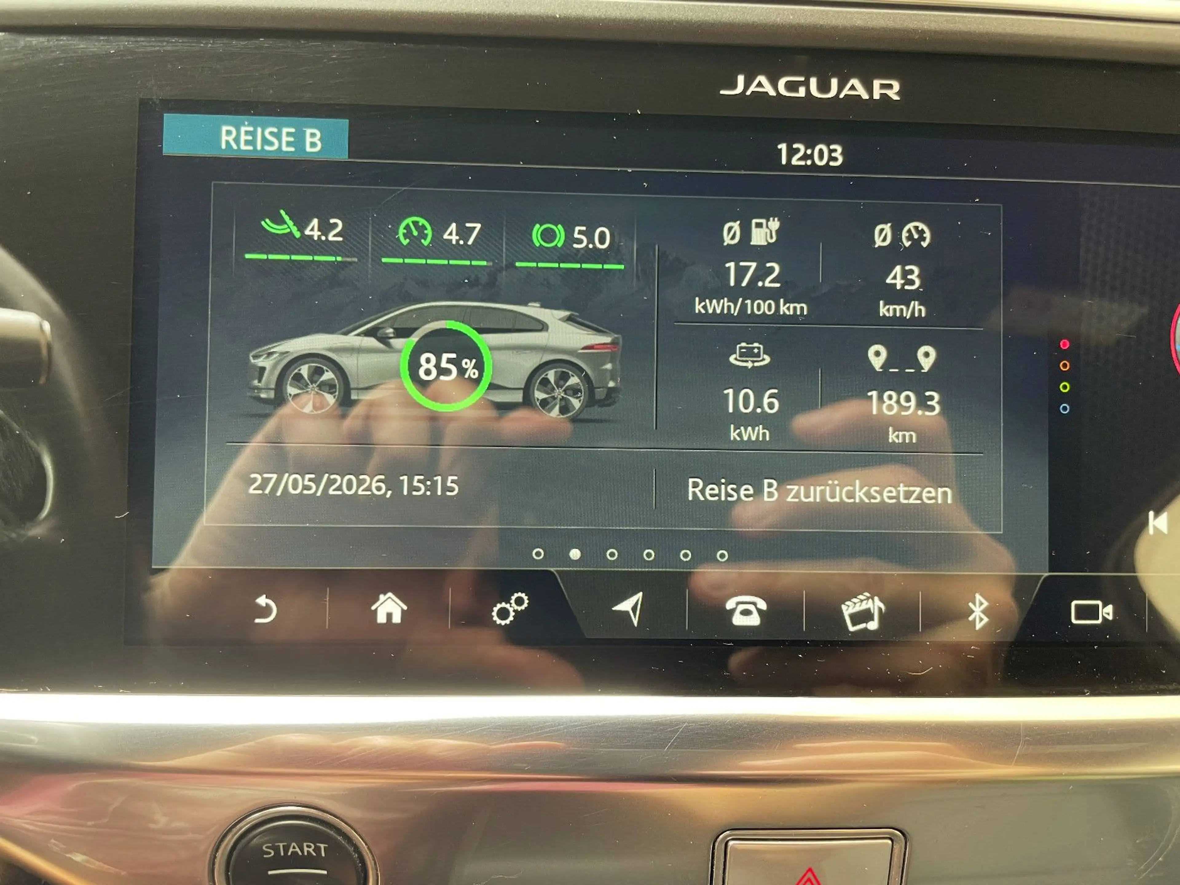 Jaguar I-Pace I-PACE SE EV400, Leder, HUD, R-Cam,20"! — photo 35