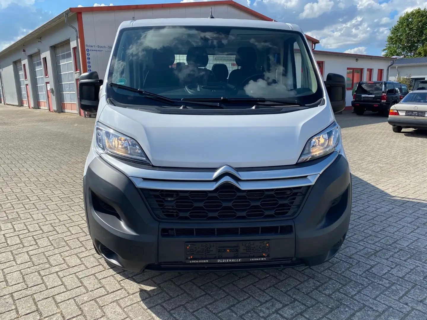 Citroen Jumper Doka Kipper Klima 7-Sitzer Pritsche 72Tkm Blanc - 2