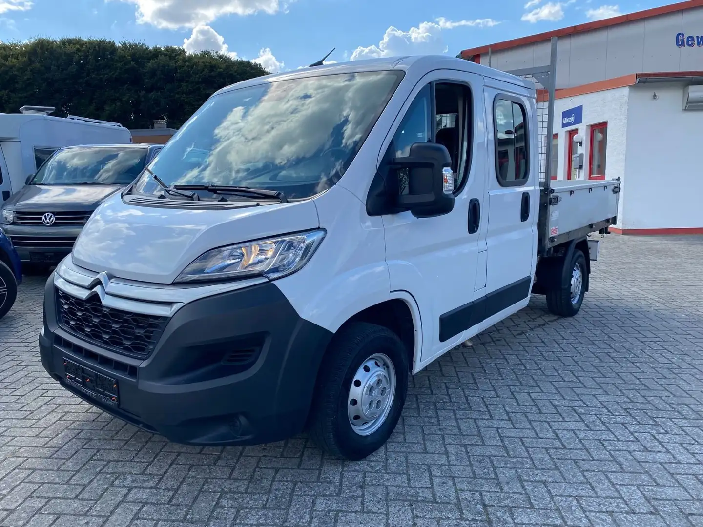 Citroen Jumper Doka Kipper Klima 7-Sitzer Pritsche 72Tkm Blanc - 1