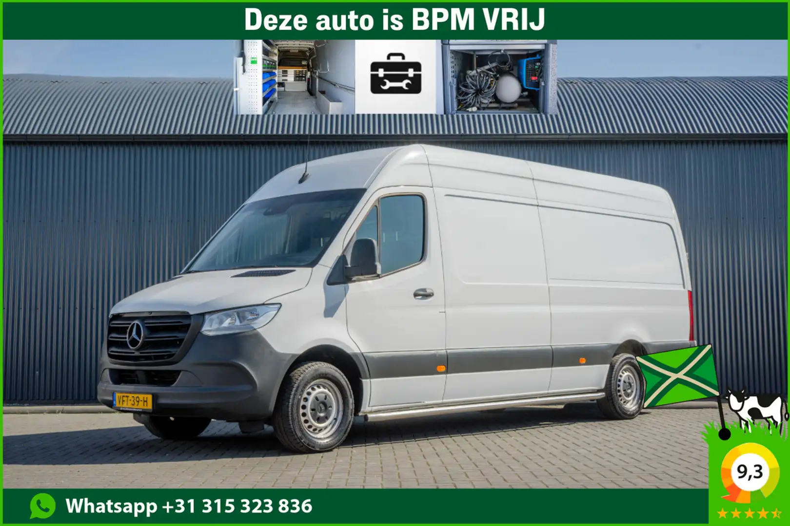 Mercedes-Benz Sprinter 311 CDI L3H2 | CarPlay | Climate | Mbux | Camera | Wit - 1