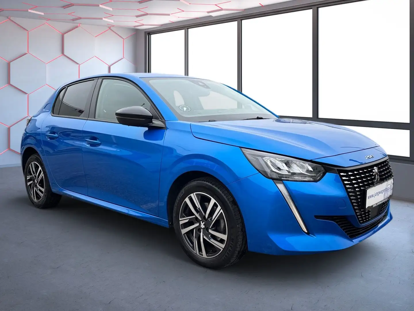 Peugeot 208 Allure Pack PureTech 100 NP 27.580.- -40% Blau - 2