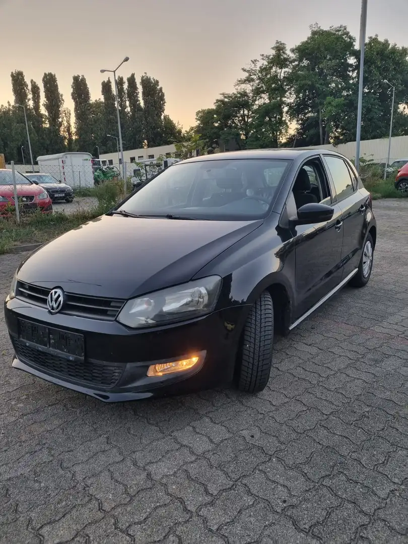 Volkswagen Polo Trendline  1,2 Benzin Erstbesitz Schwarz - 1