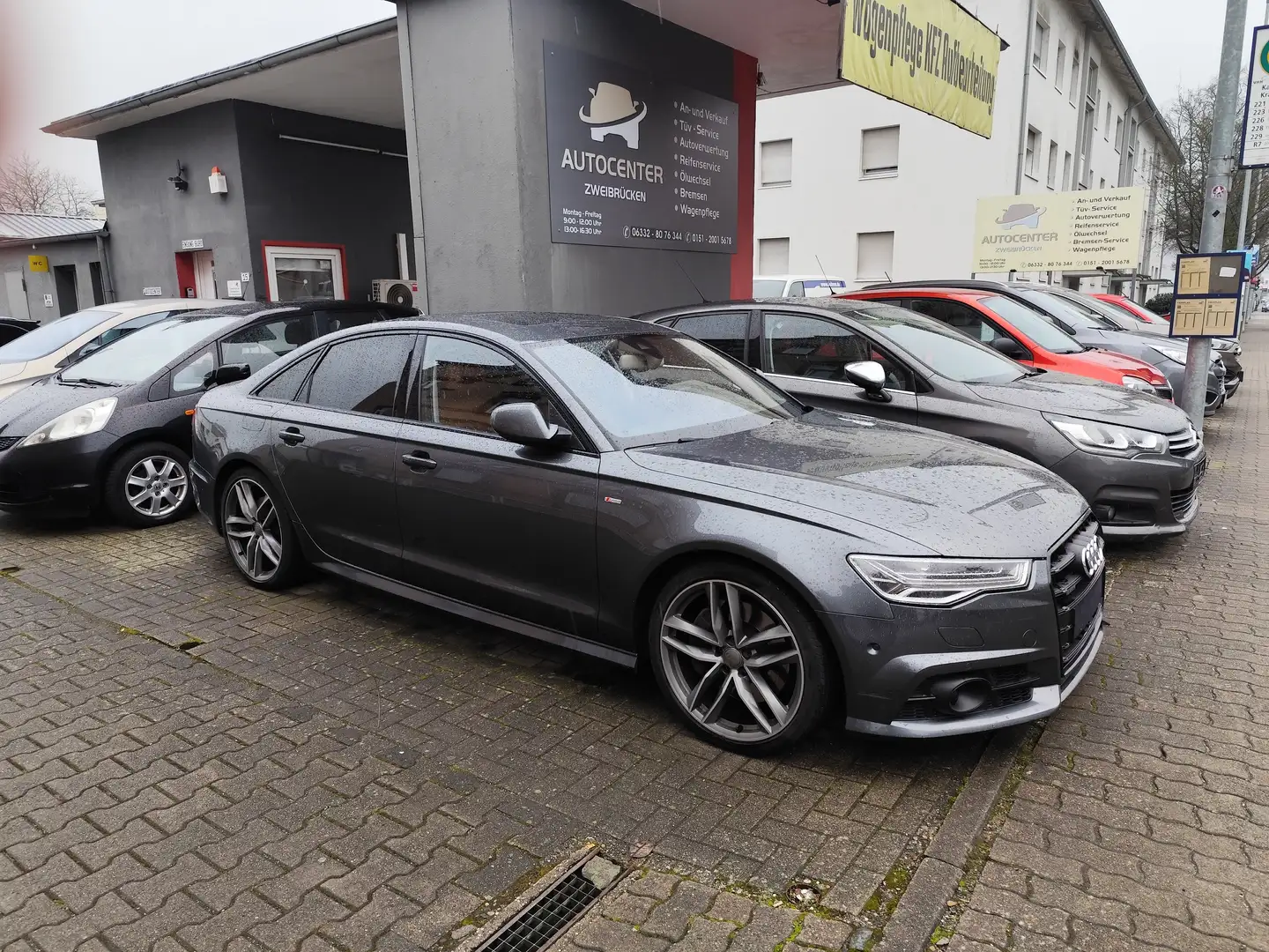 Audi A6 3.0 TDI quattro Vollaustattung Automatik Leder Grau - 1