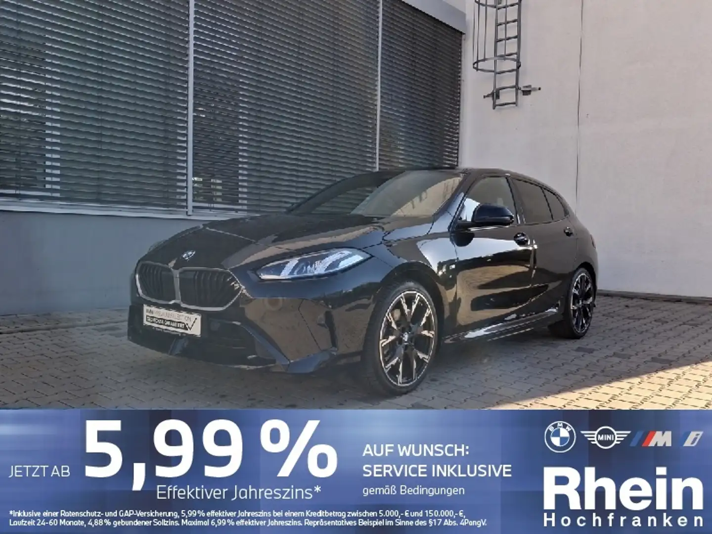 BMW 118 d M Sportpaket LED NAVI APPLECARPLAY DRIVINGA Noir - 1