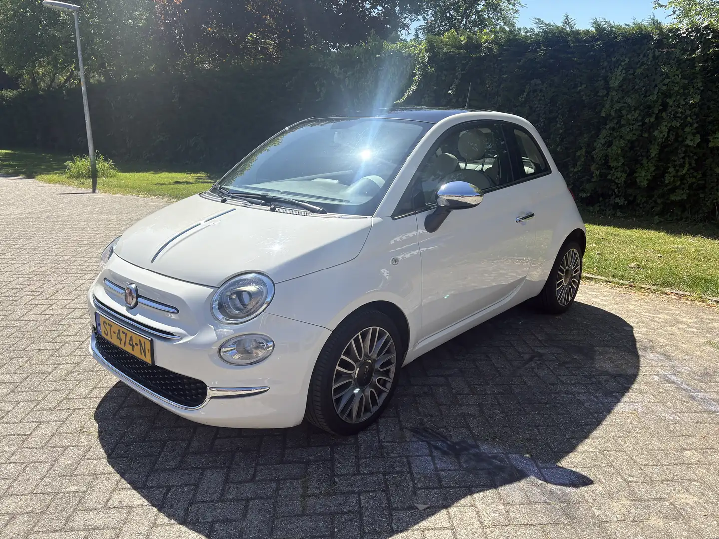 Fiat 500 Turbo Anniversario 2018 Beyaz - 2