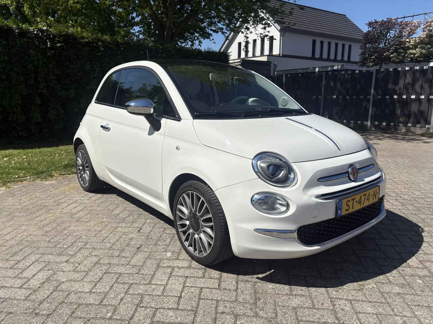 Fiat 500 Turbo Anniversario 2018 Beyaz - 1