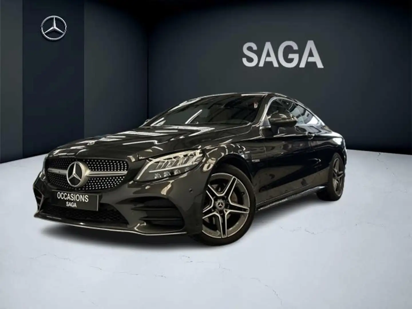Mercedes-Benz C 200 d Coupé AMG Line Grau - 1