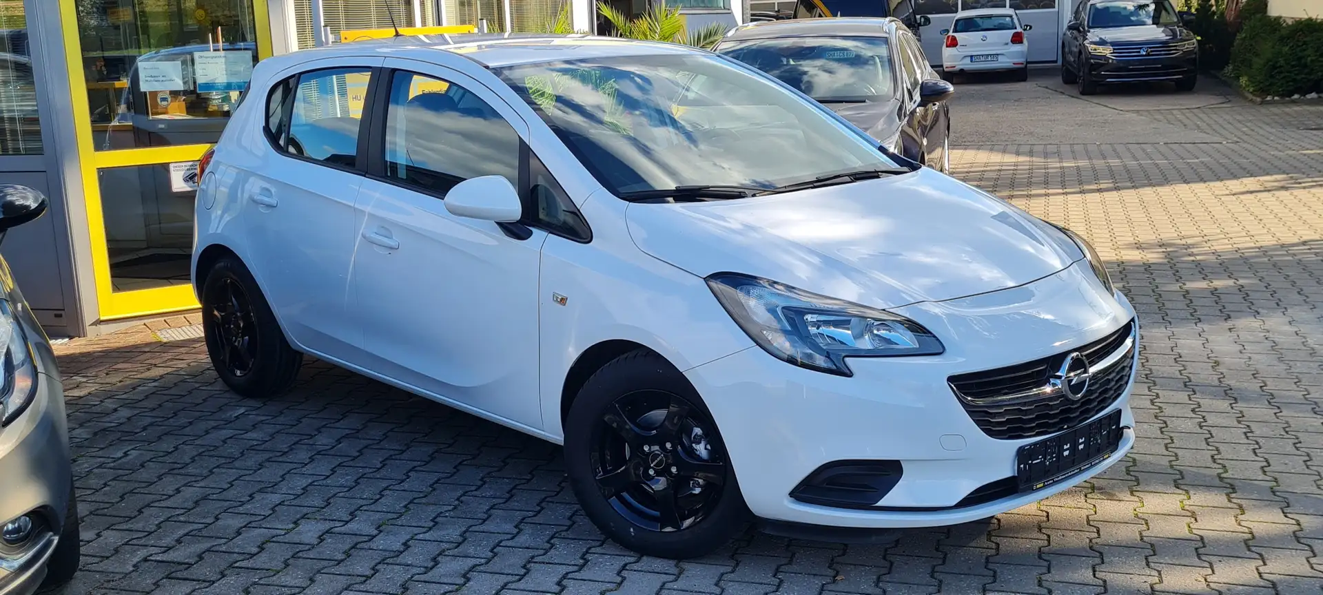 Opel Corsa Edition 1.4 PDC SHZ LHZ - Blanc - 2