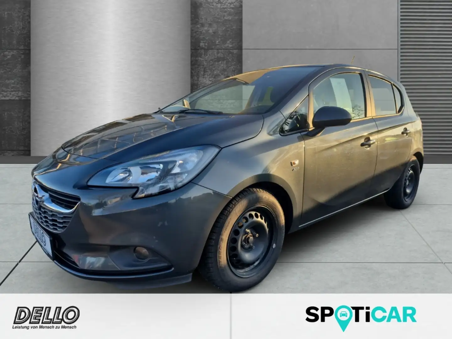 Opel Corsa Active 1.4 LenkrdHZG Alu PDC Winterpaket SHZ Temp Grau - 1