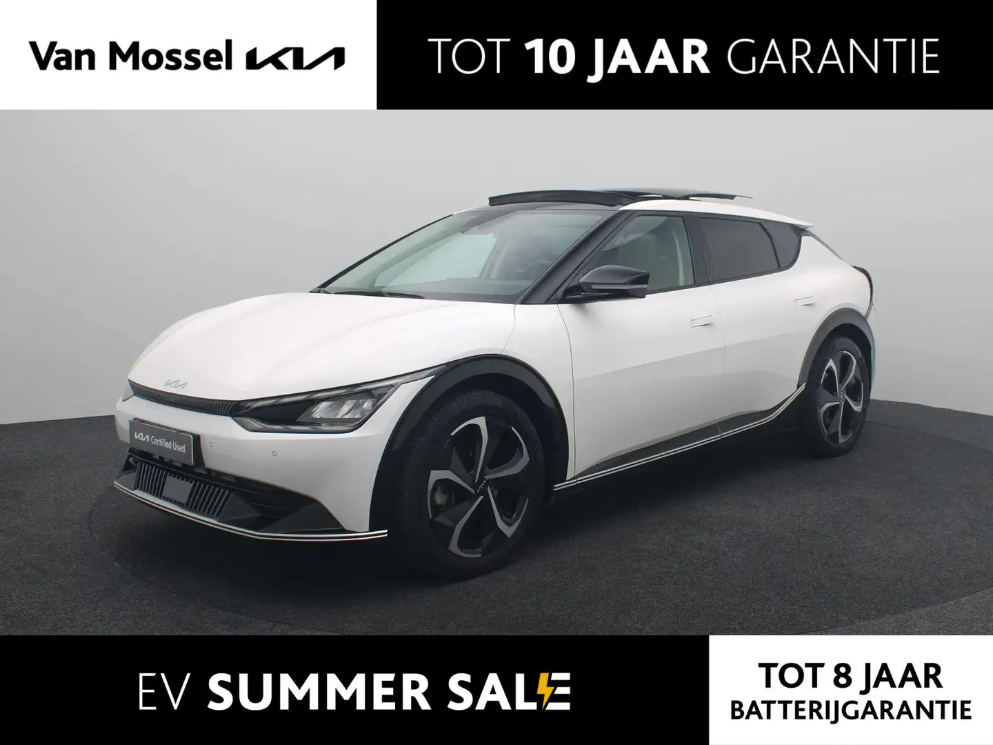 Kia EV6 Plus Advanced 77.4 kWh | LED | Stoel Stuur Verwarm Blanc - 1