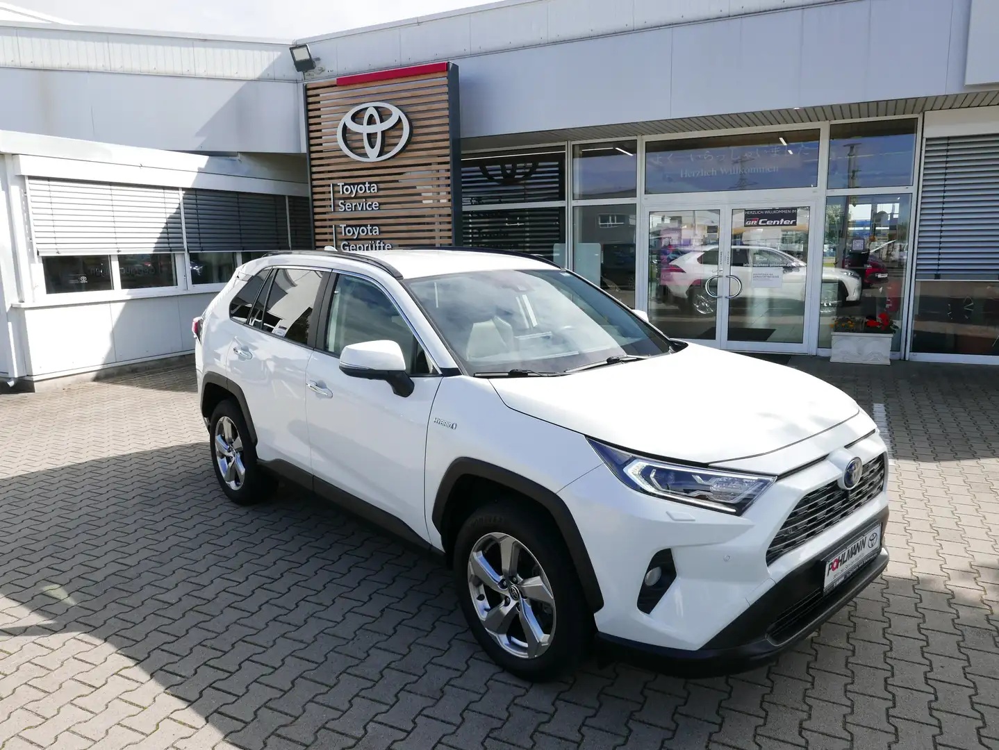 Toyota RAV 4 Hybrid 4x4 Lounge AWD*360Grad* Weiß - 2