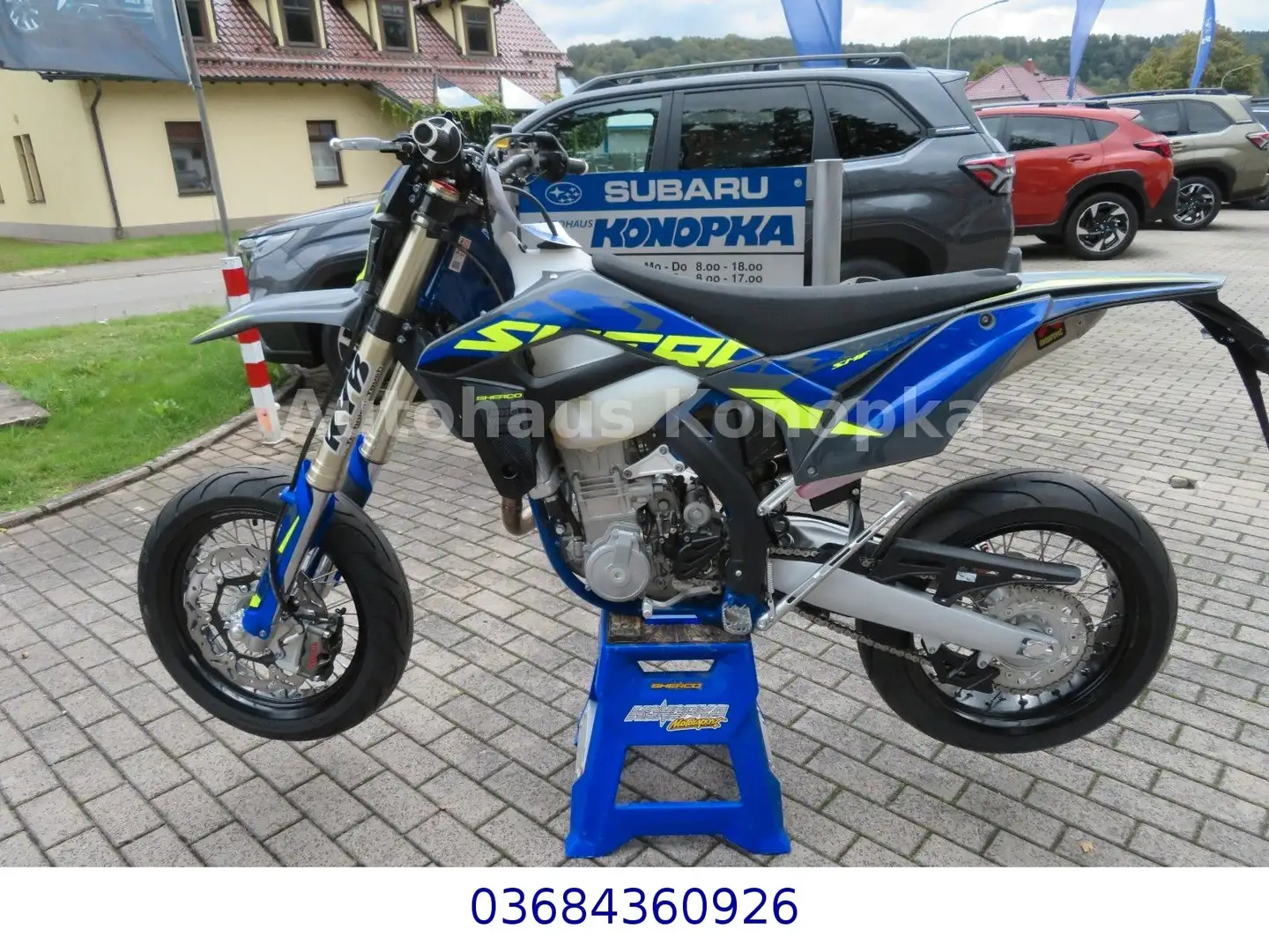 Sherco 500 SMF Factory Supermoto Blau - 2