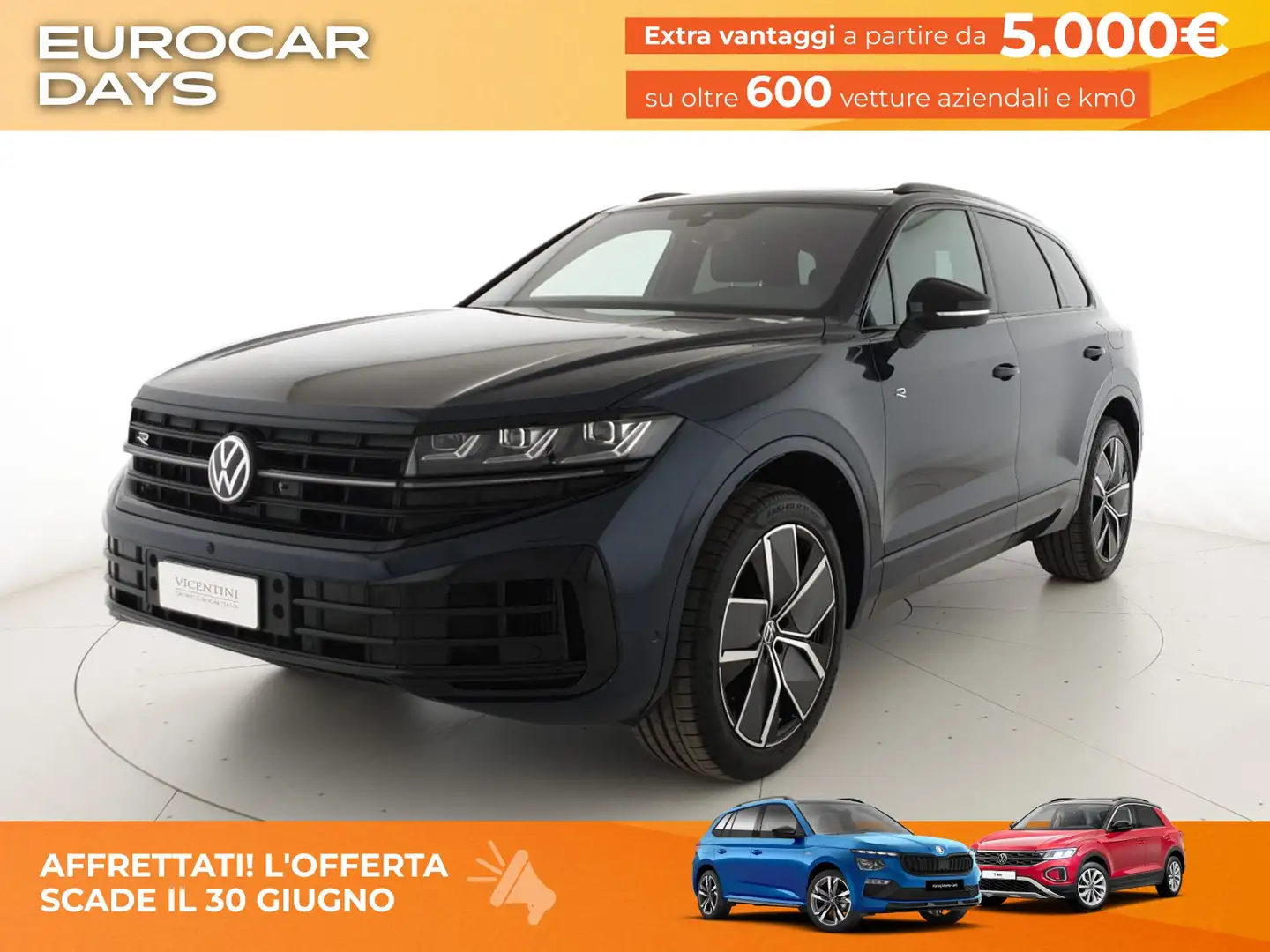 Volkswagen Touareg 3.0 v6 tsi ehybrid r 462cv auto Kék - 1