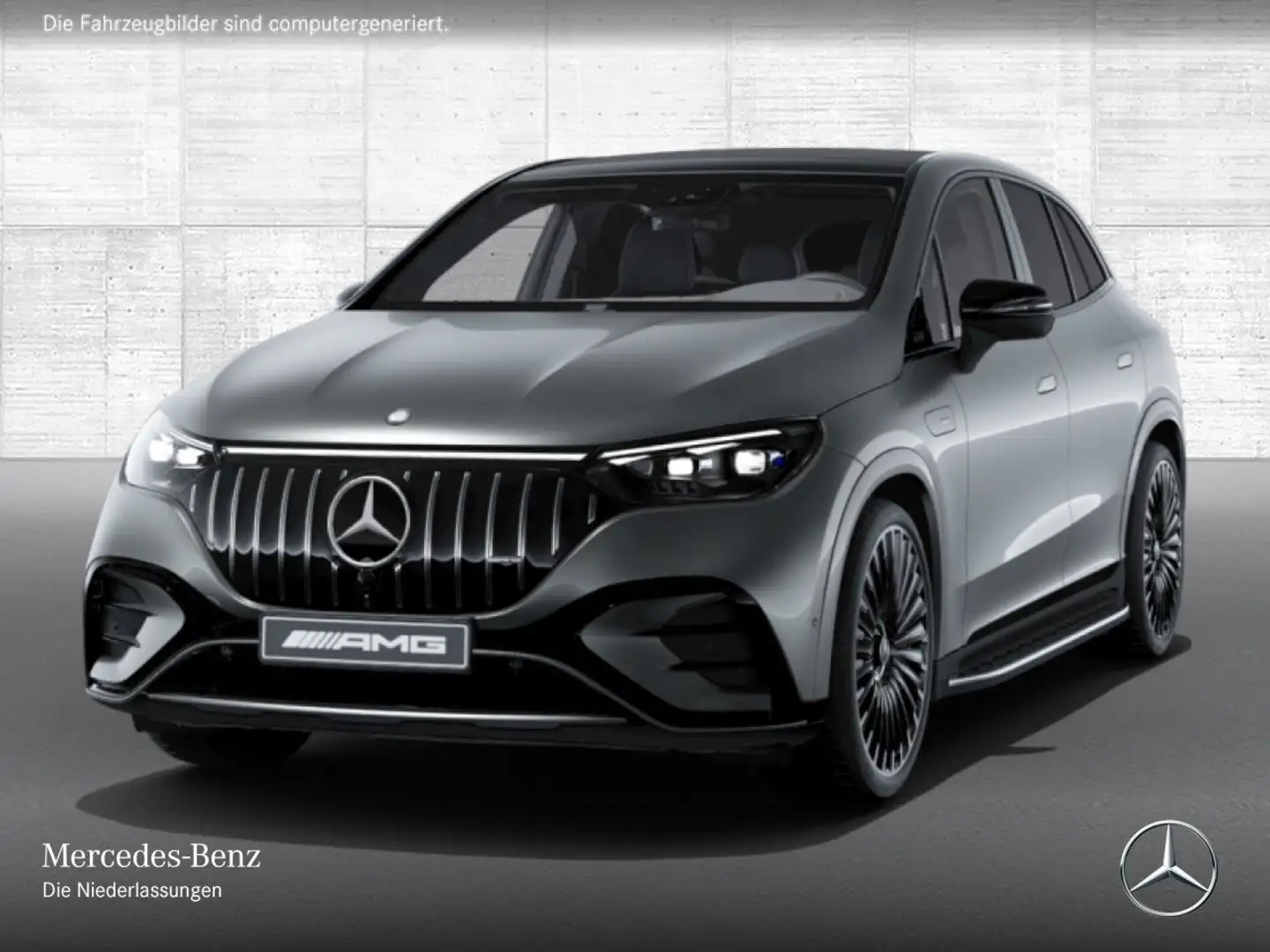 Mercedes-Benz EQE 53 4M NIGHT+DRIVERS+PANO+BURMESTER+SITZKLIMA Gris - 2
