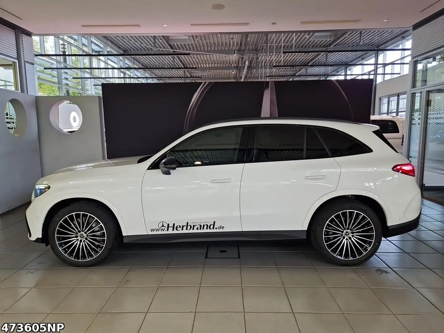 Mercedes-Benz GLC 200 4MATIC +PANO+AHK+BURMESTER+DIGITALLIGHT+ Blanc - 2
