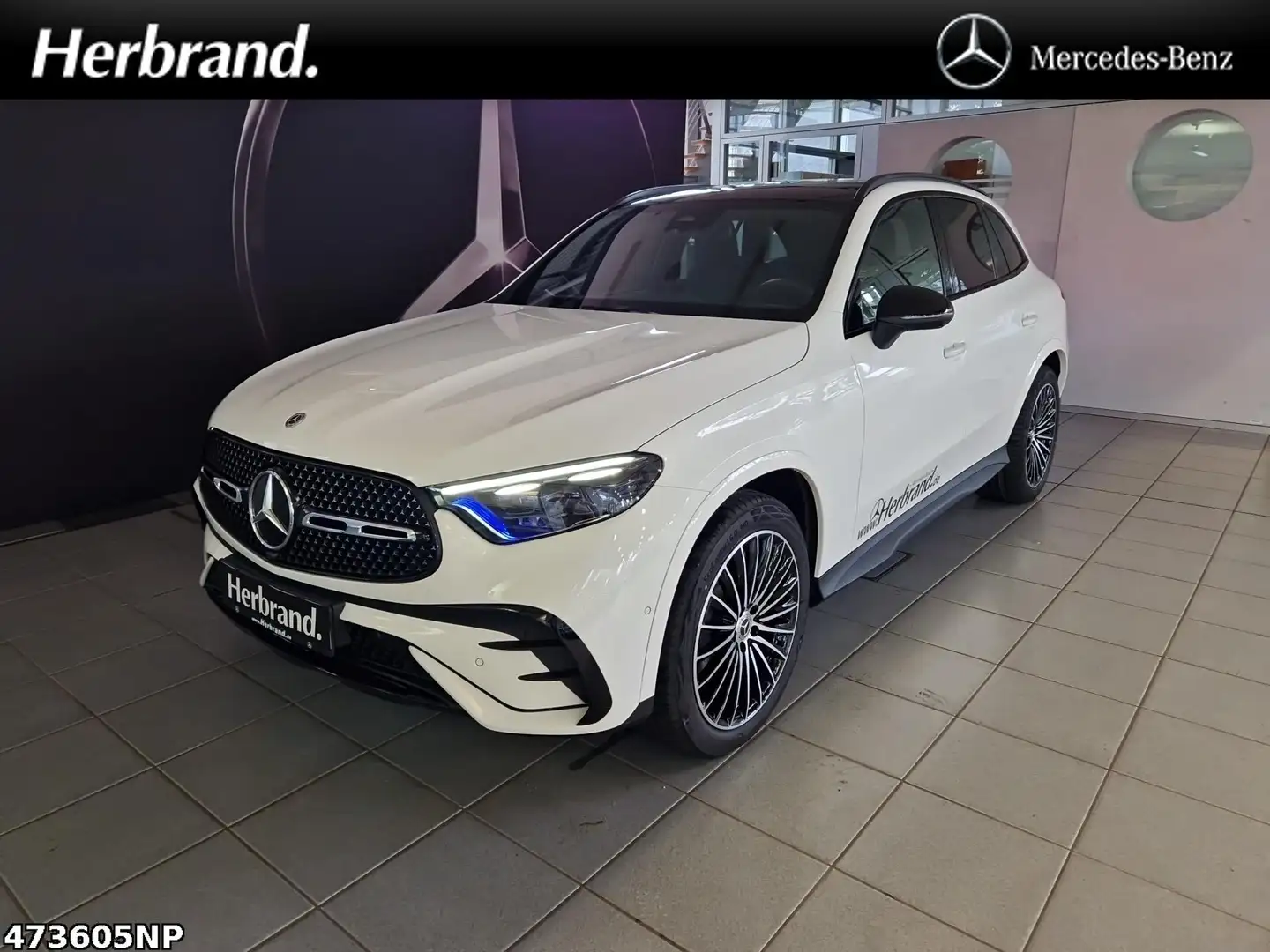 Mercedes-Benz GLC 200 4MATIC +PANO+AHK+BURMESTER+DIGITALLIGHT+ Blanc - 1