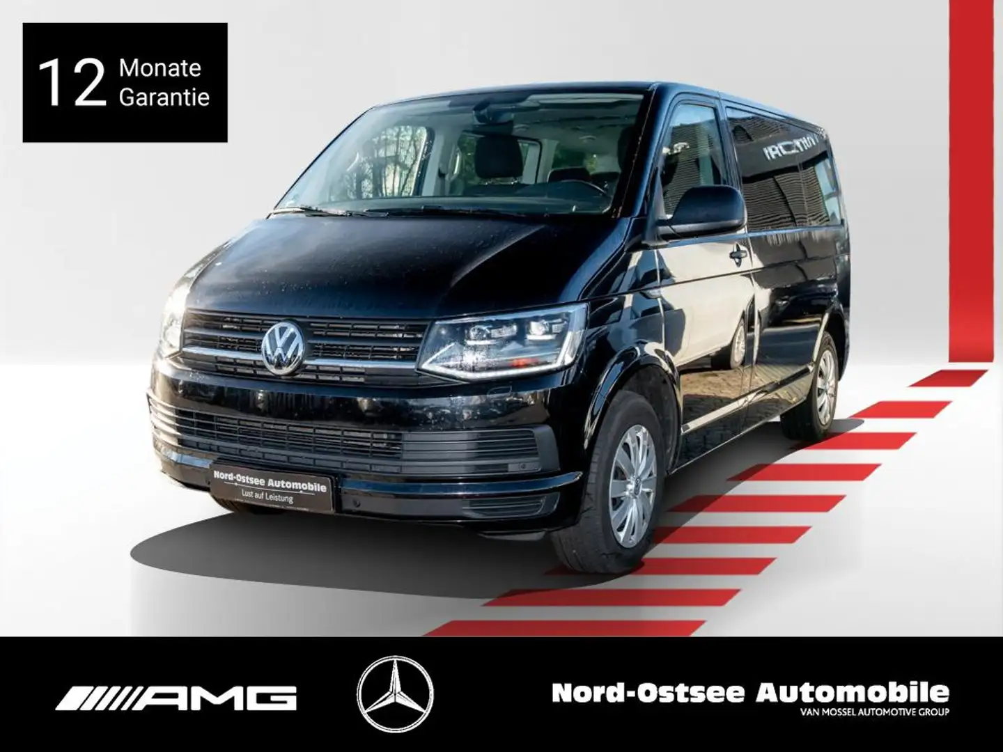 Volkswagen T6 Multivan TRENDLINE LED AHK NAVI Noir - 1