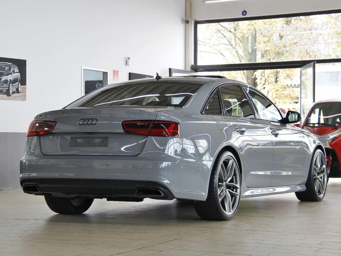 Audi A6 3.0 TDi COMPETiTiON S-LiNE *MATRiX*LUFT*SSD* Gris - 2