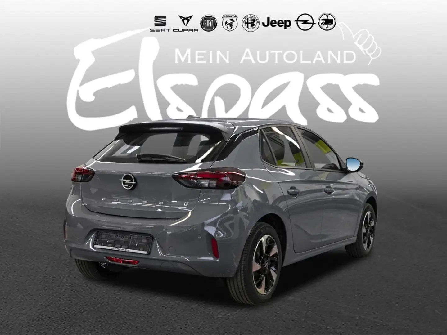 Opel Corsa Elektro 100kW LED SHZ LHZ ALU PDC BLUETOOTH KLIMAA Grau - 2