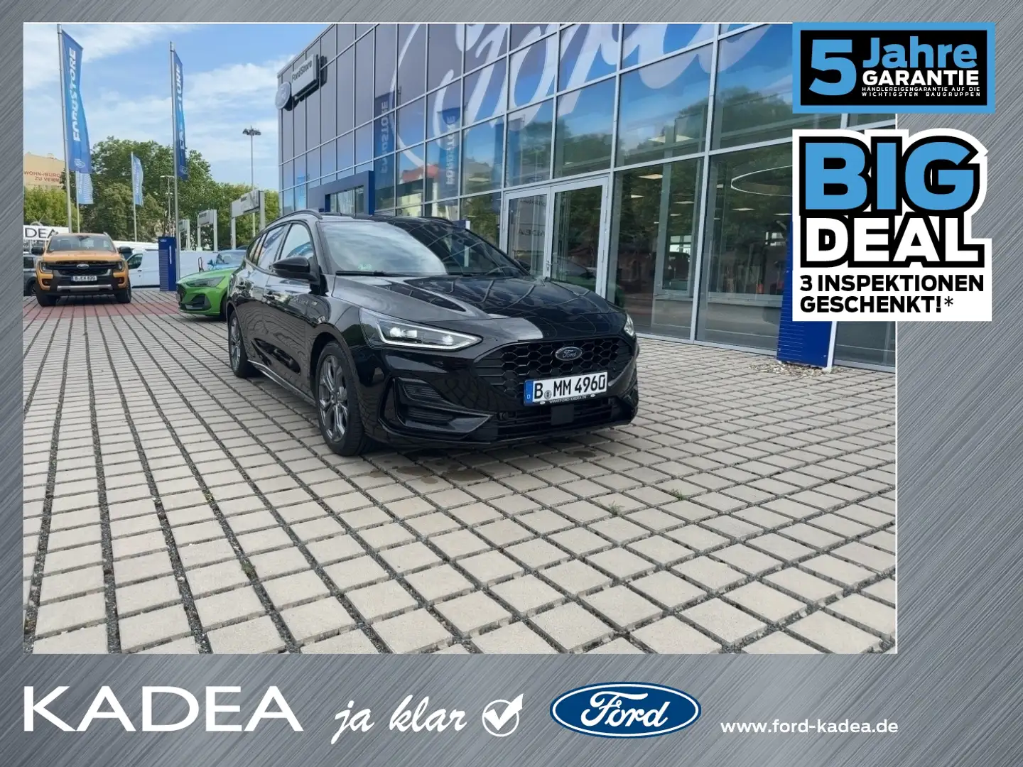 Ford Focus 1.0 MHEV ST-Line X Park-Assist.|Kamera|ACC Noir - 1