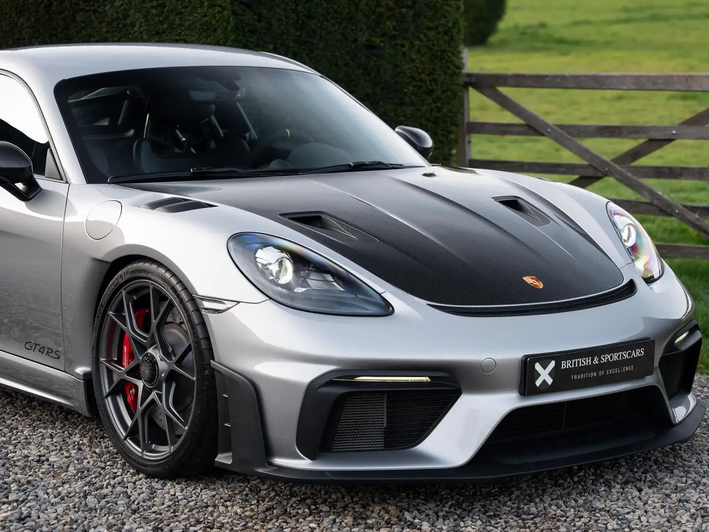 Porsche 718 718 Cayman GT4 RS Weissach Silber - 2