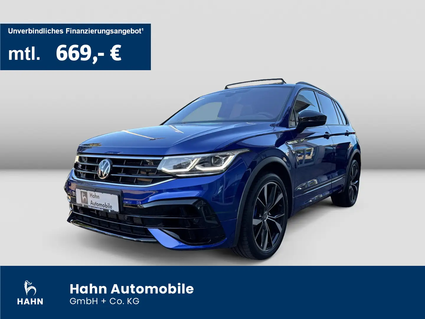 Volkswagen Tiguan R 2.0TSI DSG 4M Akrap Pano HK AreaView Blau - 1