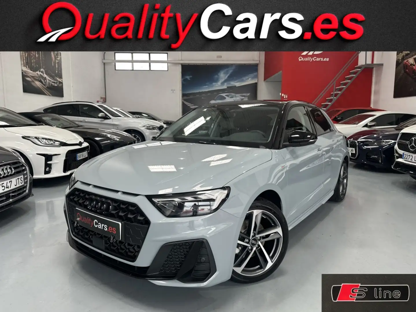 Audi A1 Sportback 35 TFSI Adrenalin Black Edition S tronic Gris - 1