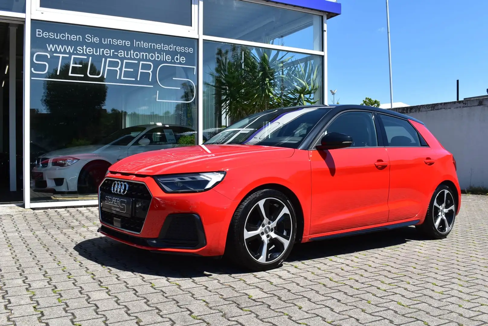 Audi A1 Sportback 1.0 TFSI advanced APP LED SITZHZG Rood - 1