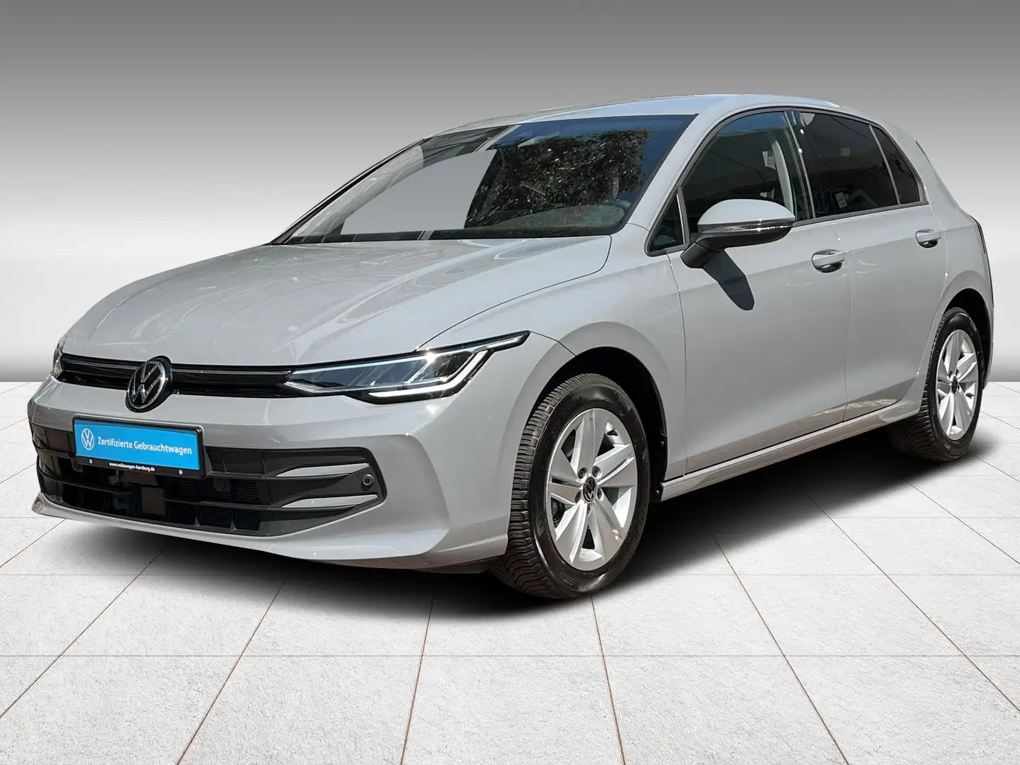Volkswagen Golf VIII 1.5 eTSI Life DSG App-Connect Klima Si Gris - 2