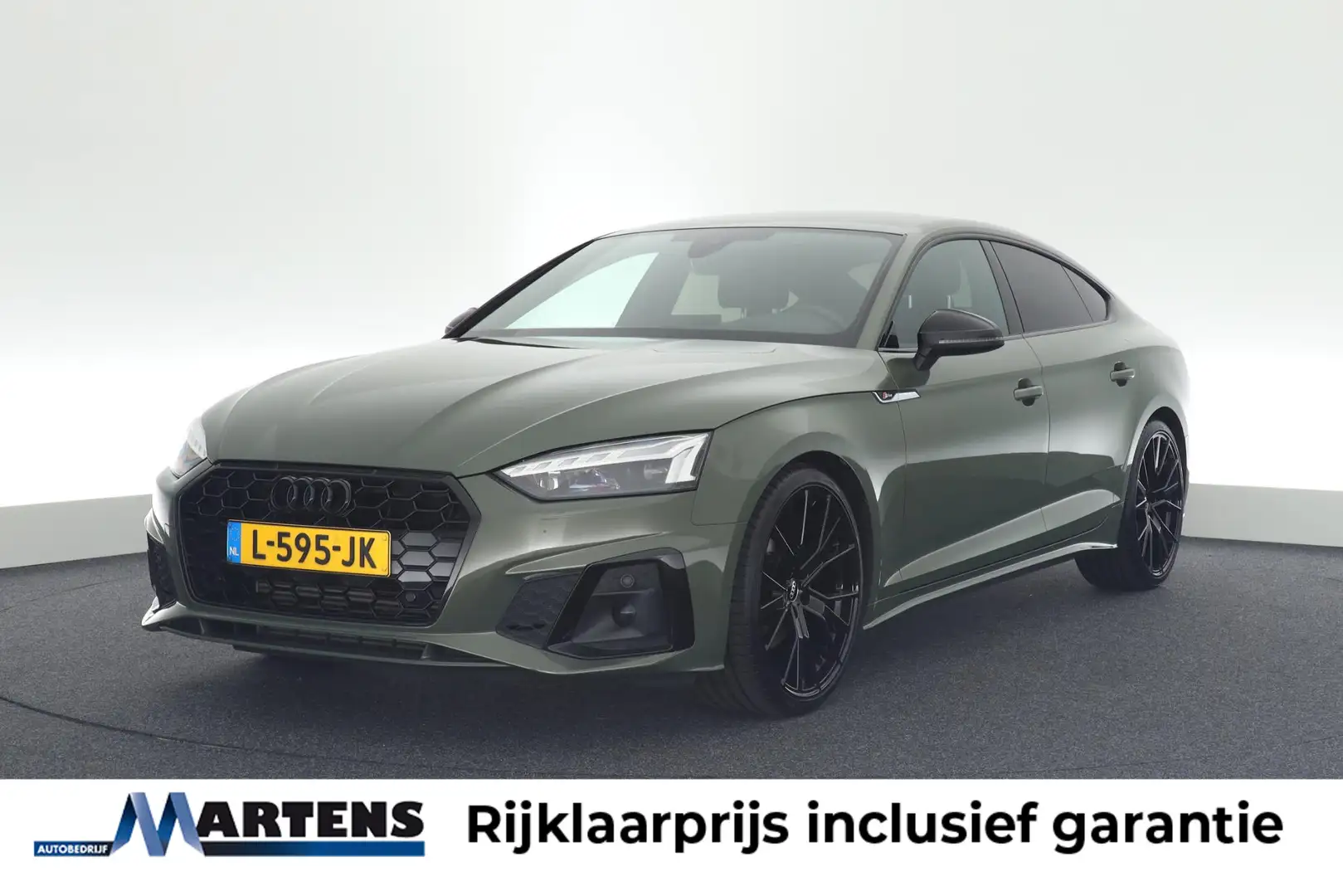 Audi A5 Sportback 35 TFSI 150pk S-Tronic S-Line Competitio Groen - 1