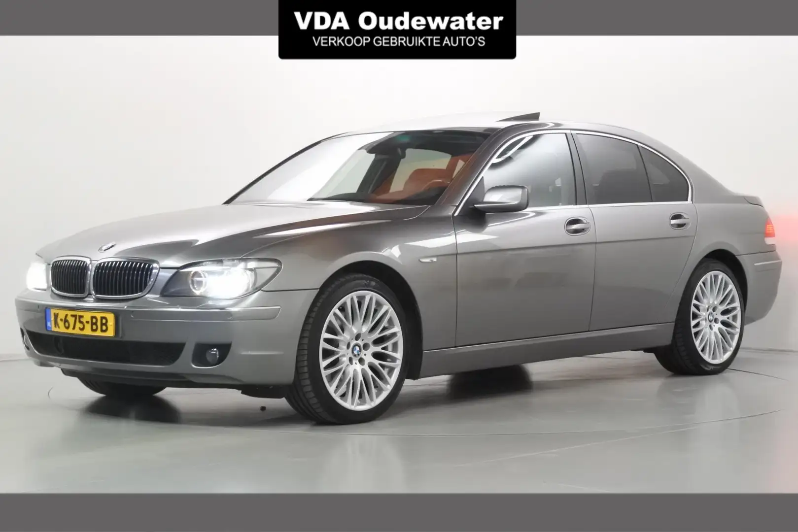 BMW 750 7-serie 750i Executive 20" S-dak Youngtimer Gris - 1