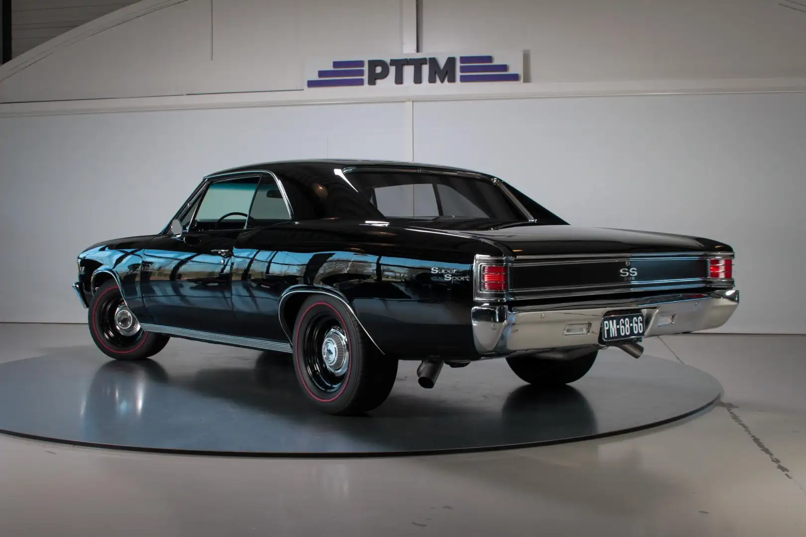 Chevrolet Chevelle USA SS Zwart - 2