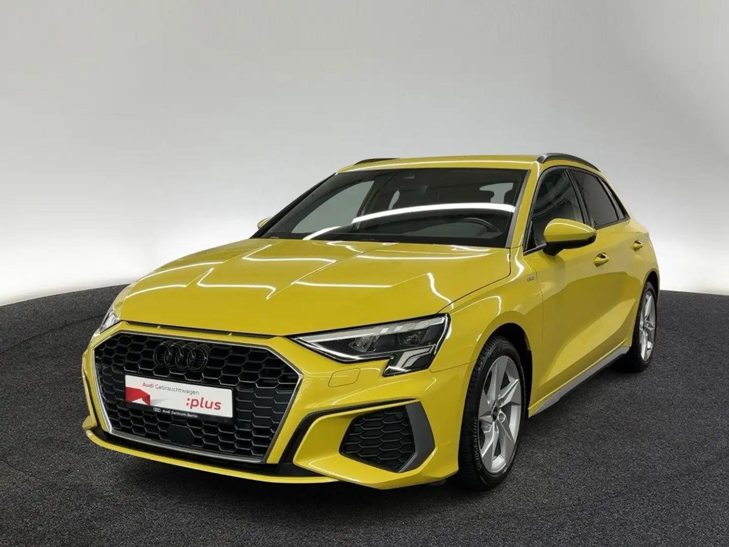 Audi A3 S line 30 TDI 6-G. SPORTSITZE AHK Jaune - 2